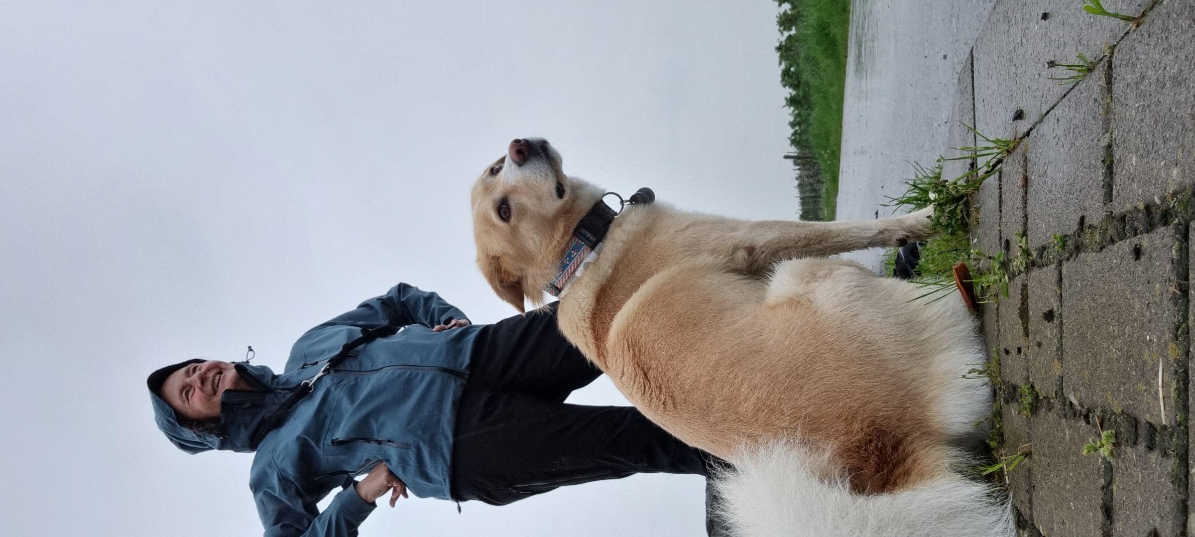 Wandern mit Hund in allen Jahreszeiten, da braucht man Wetterfeste Kleidung