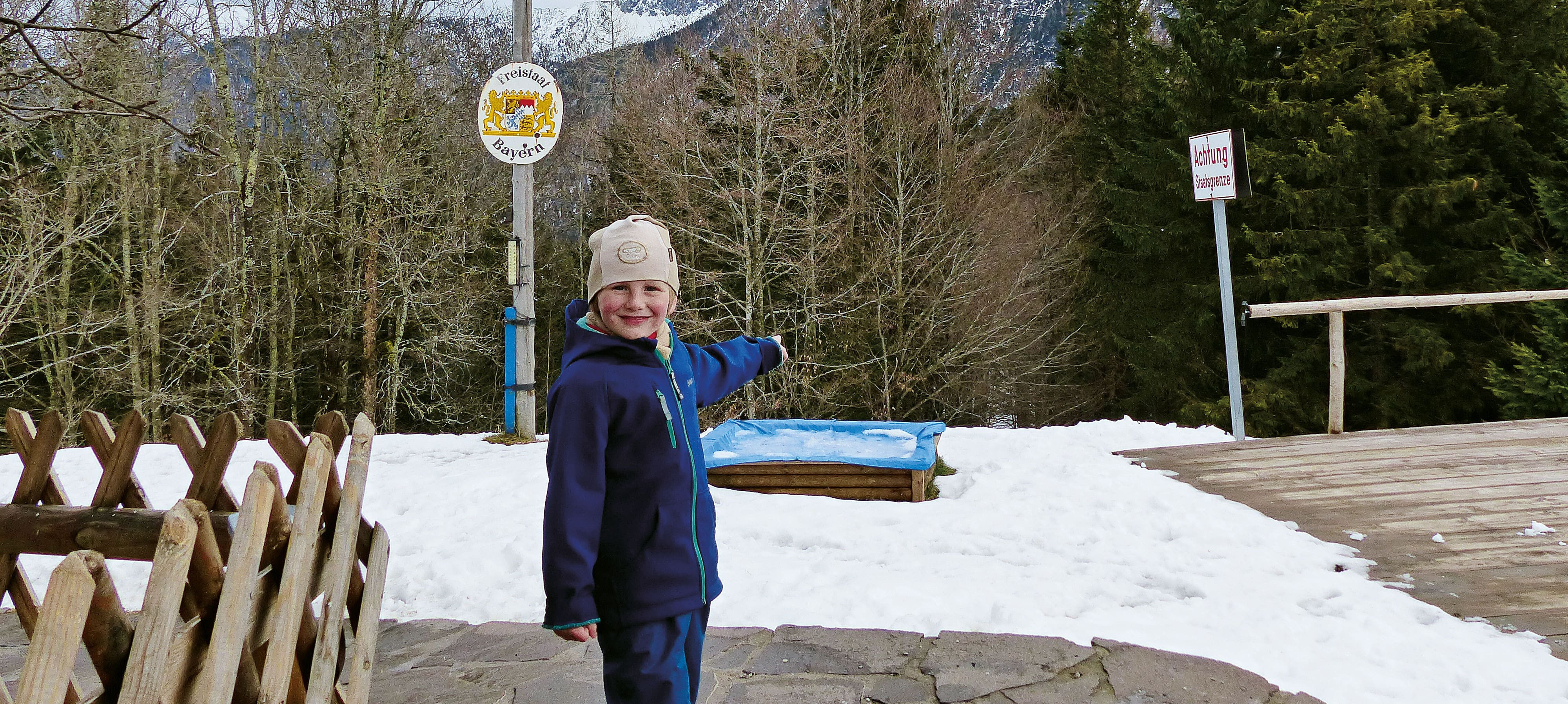 WinterErlebnis-Touren mit Kindern Münchner Hausberge Oberbayern