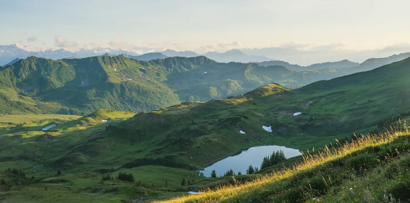 5 aussichtsreiche Wanderungen mit der Bergbahn in Vorarlberg-Bregenzer-Wald - Österreich