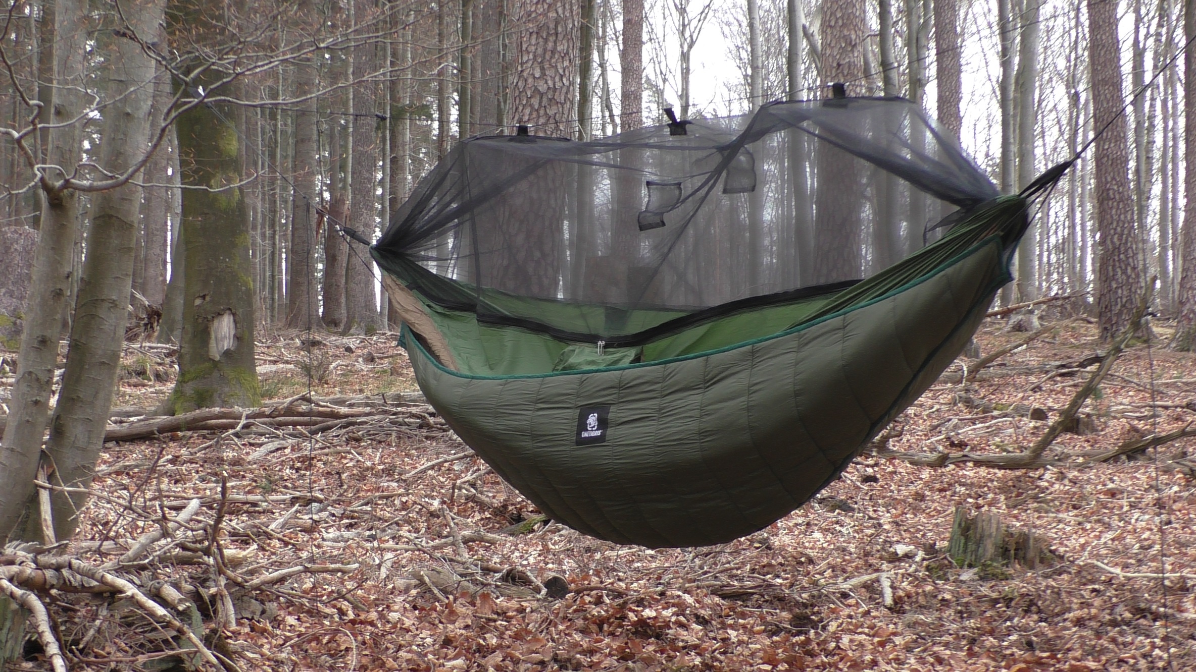 Hängematte mit Underquilt