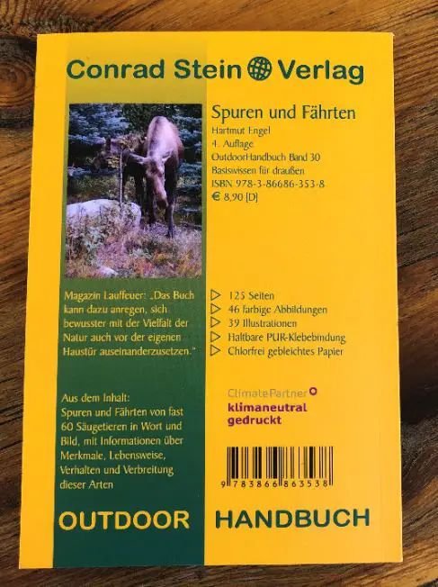 Spuren und Faehrten Rueckseite