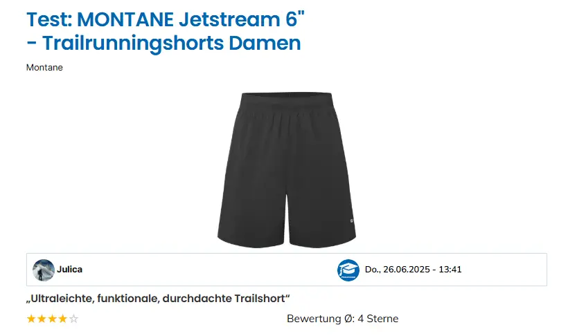 Montane Jetstream 6