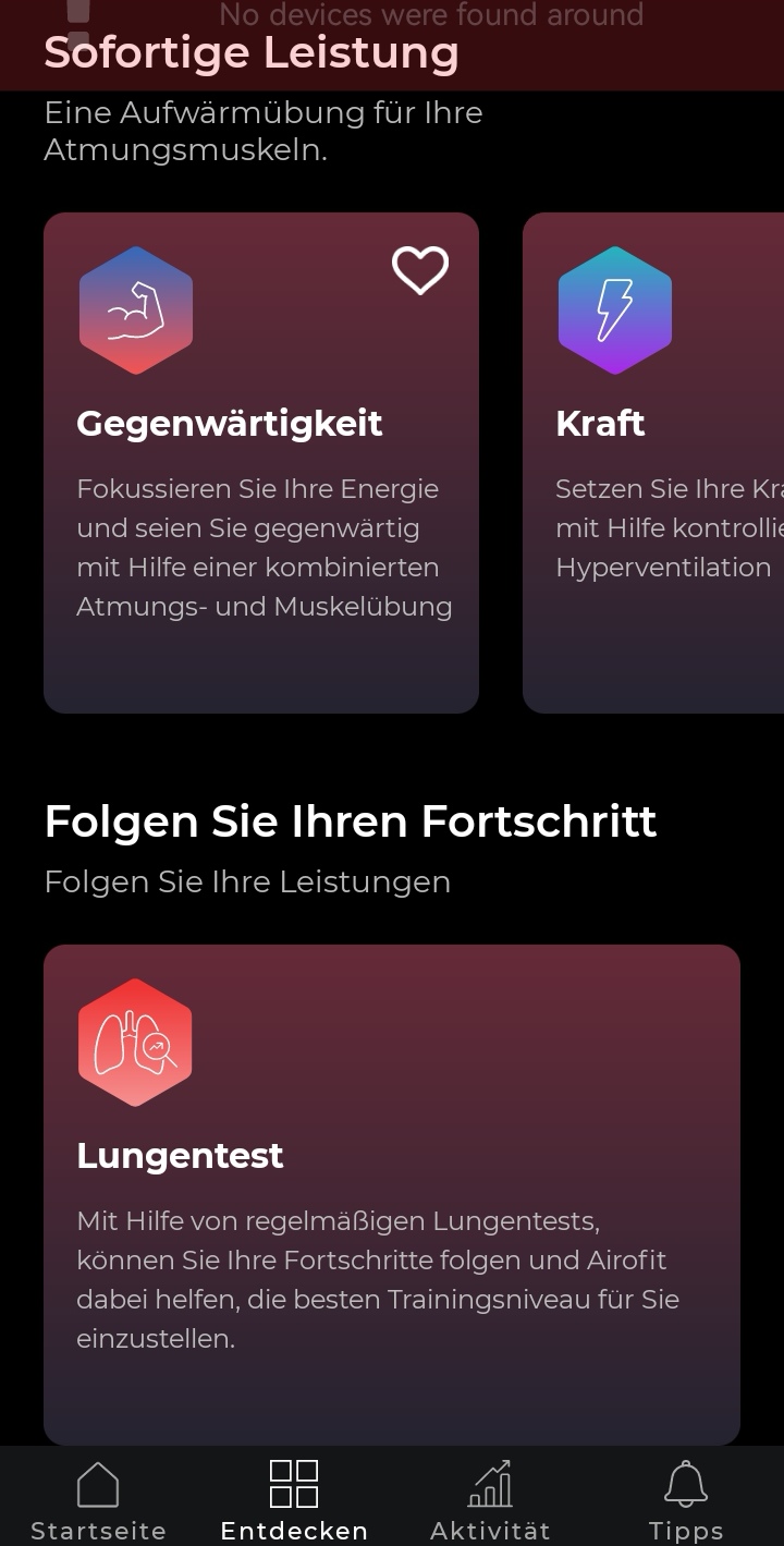Trainingsprogramme