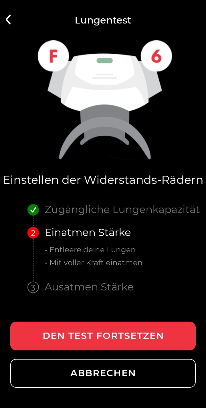 Einstellung der Wiederstandsräder