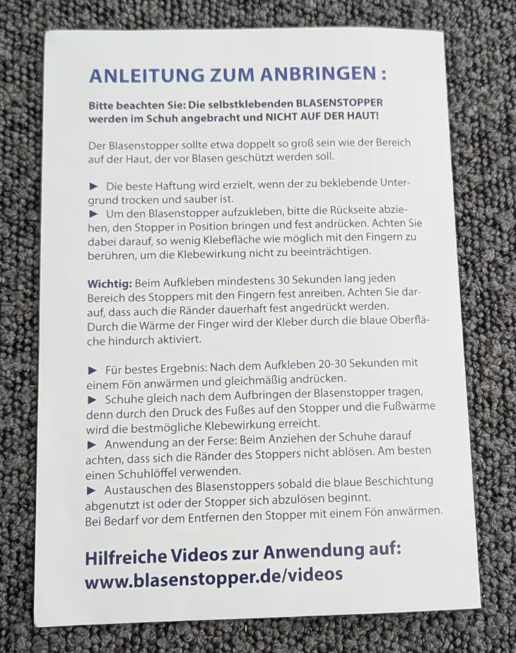 Anleitung