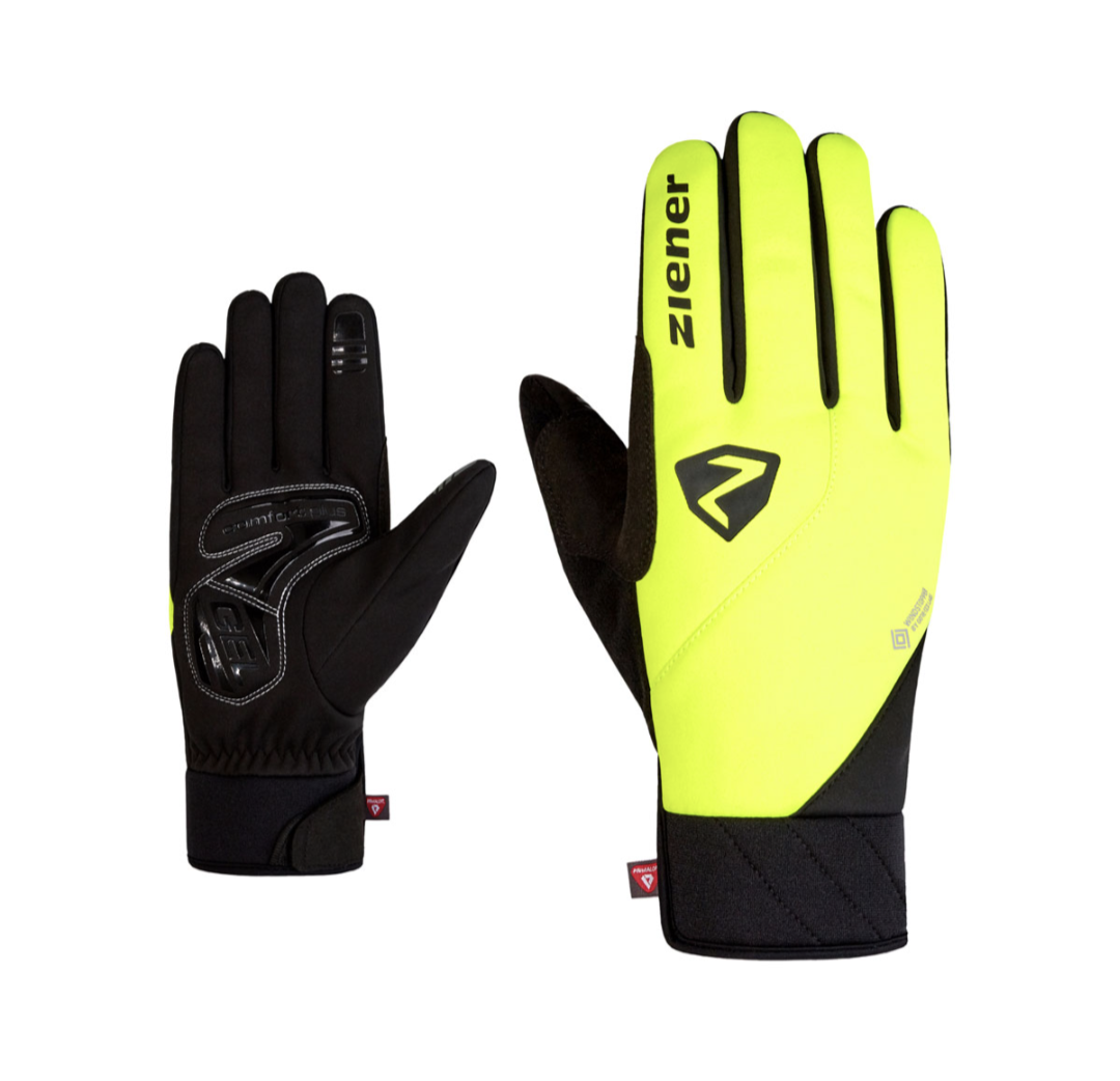 Handschuhe in gelb