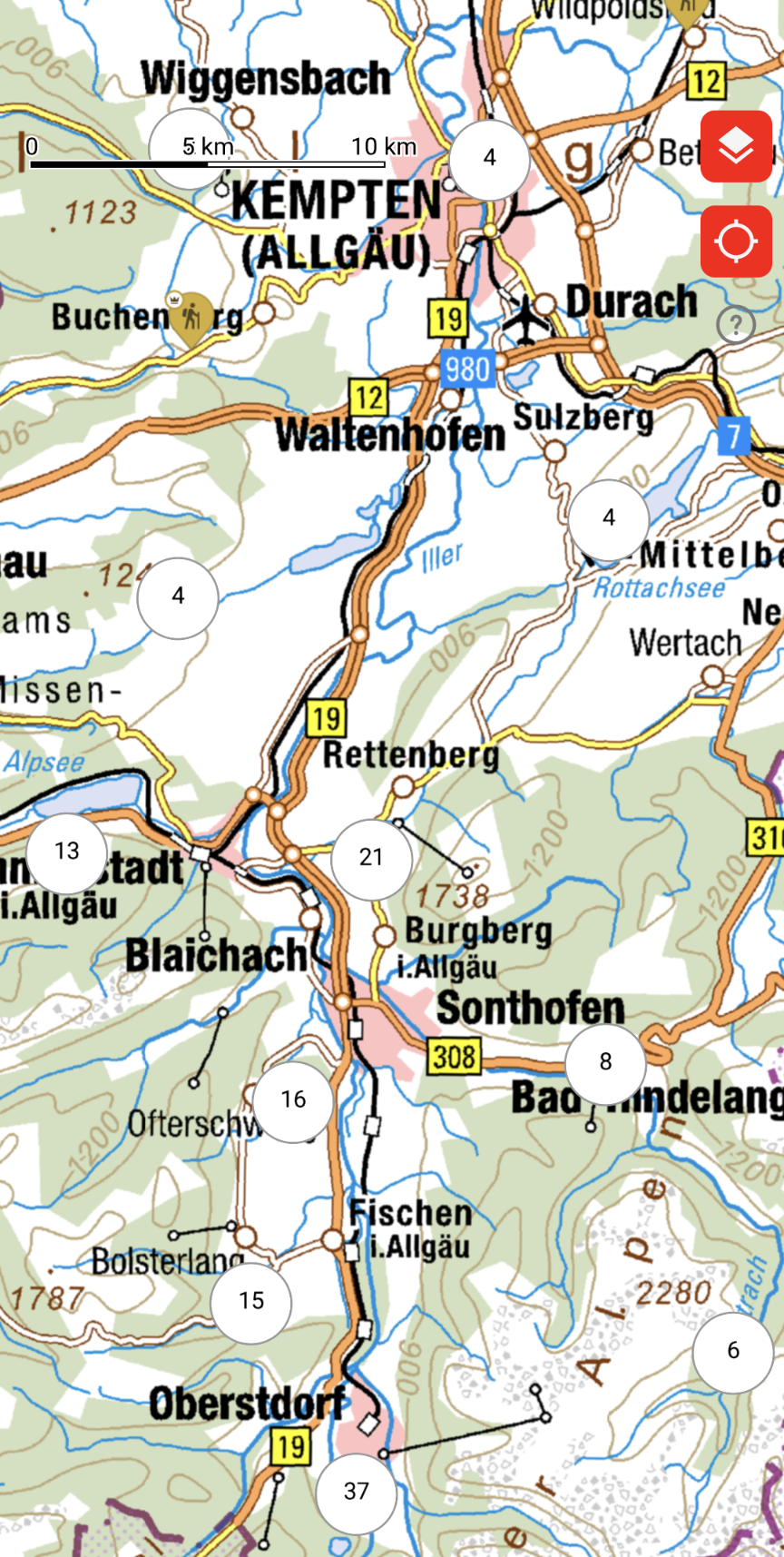 Allgäu als Beispiel 2