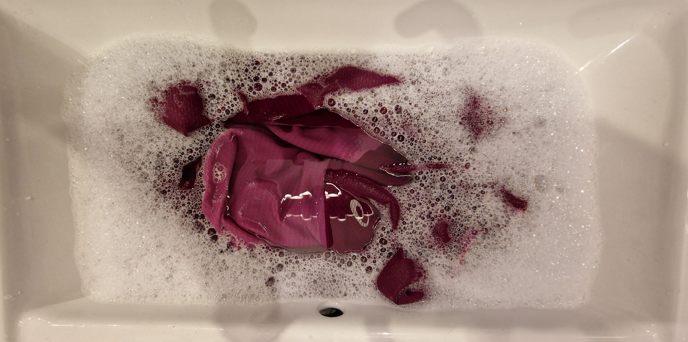 Schnell durchgewaschen und nach wenigen Stunden wieder Einsatzbereit