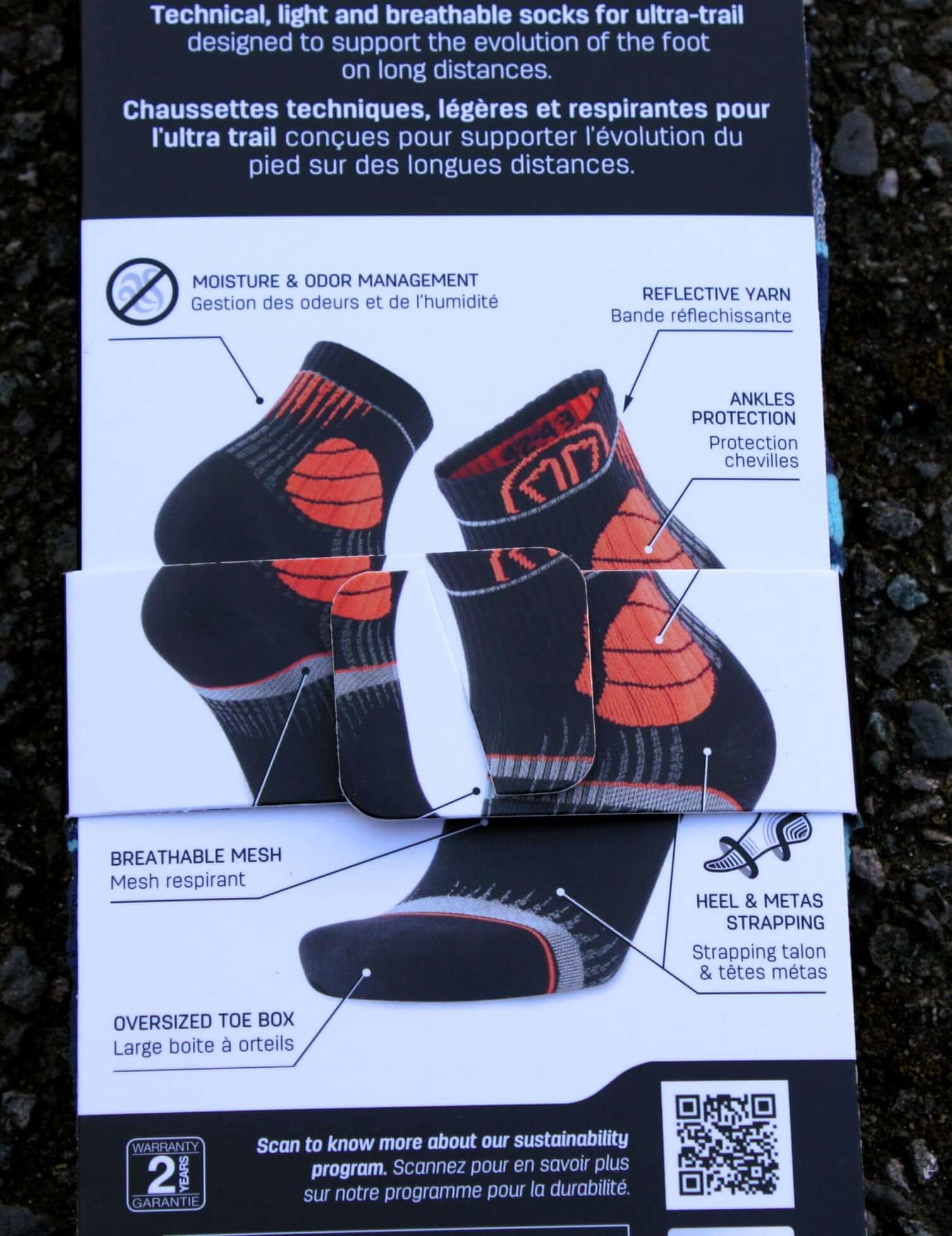 Sidas Trail Ultra Laufsocken 4
