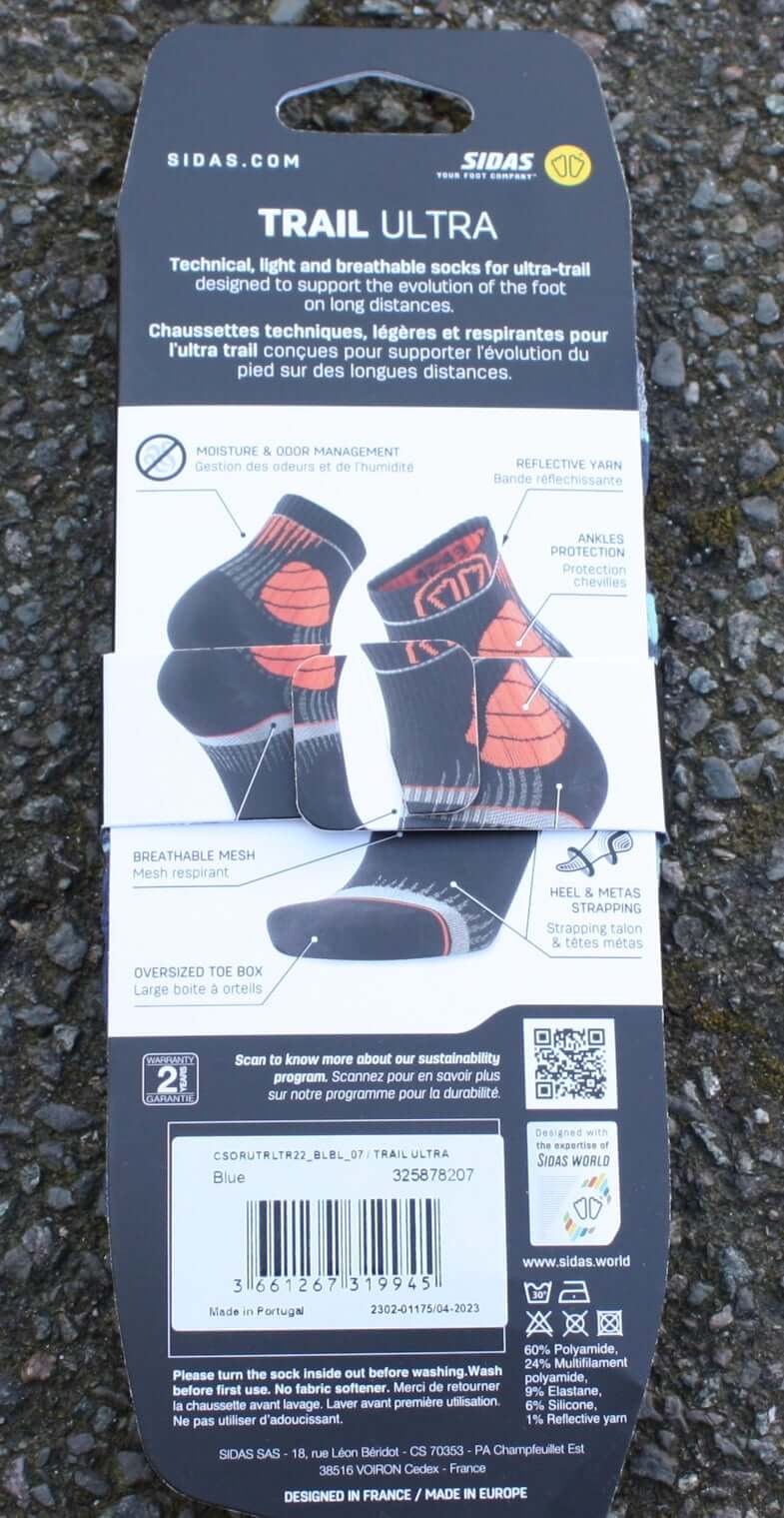 Sidas Trail Ultra Laufsocken 5