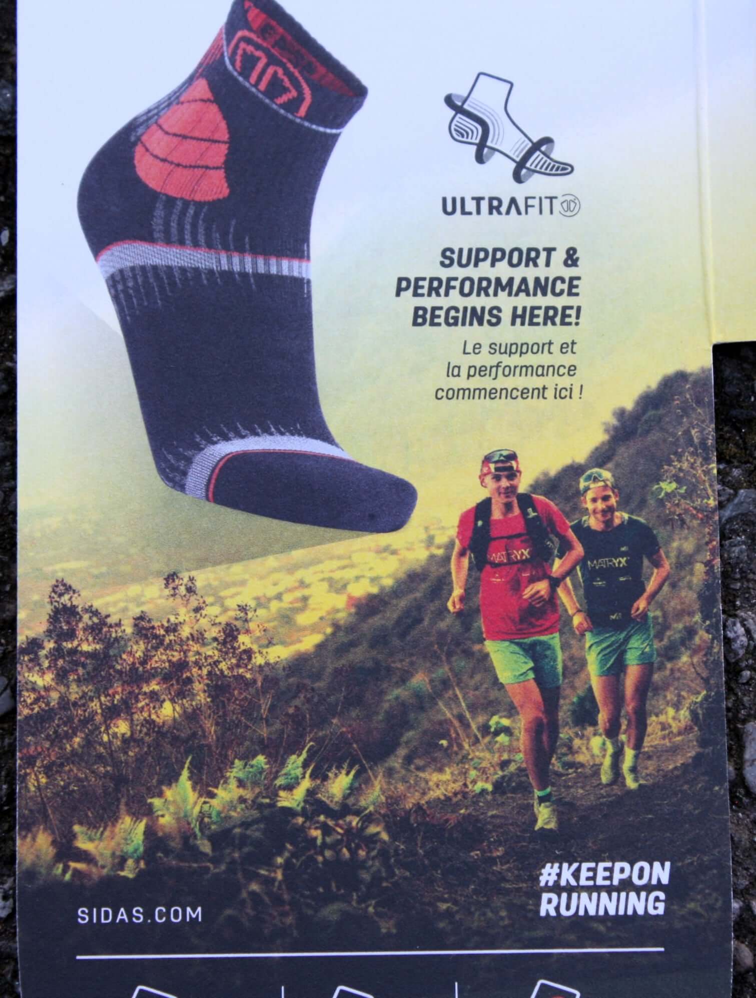 Sidas Trail Ultra Laufsocken 9