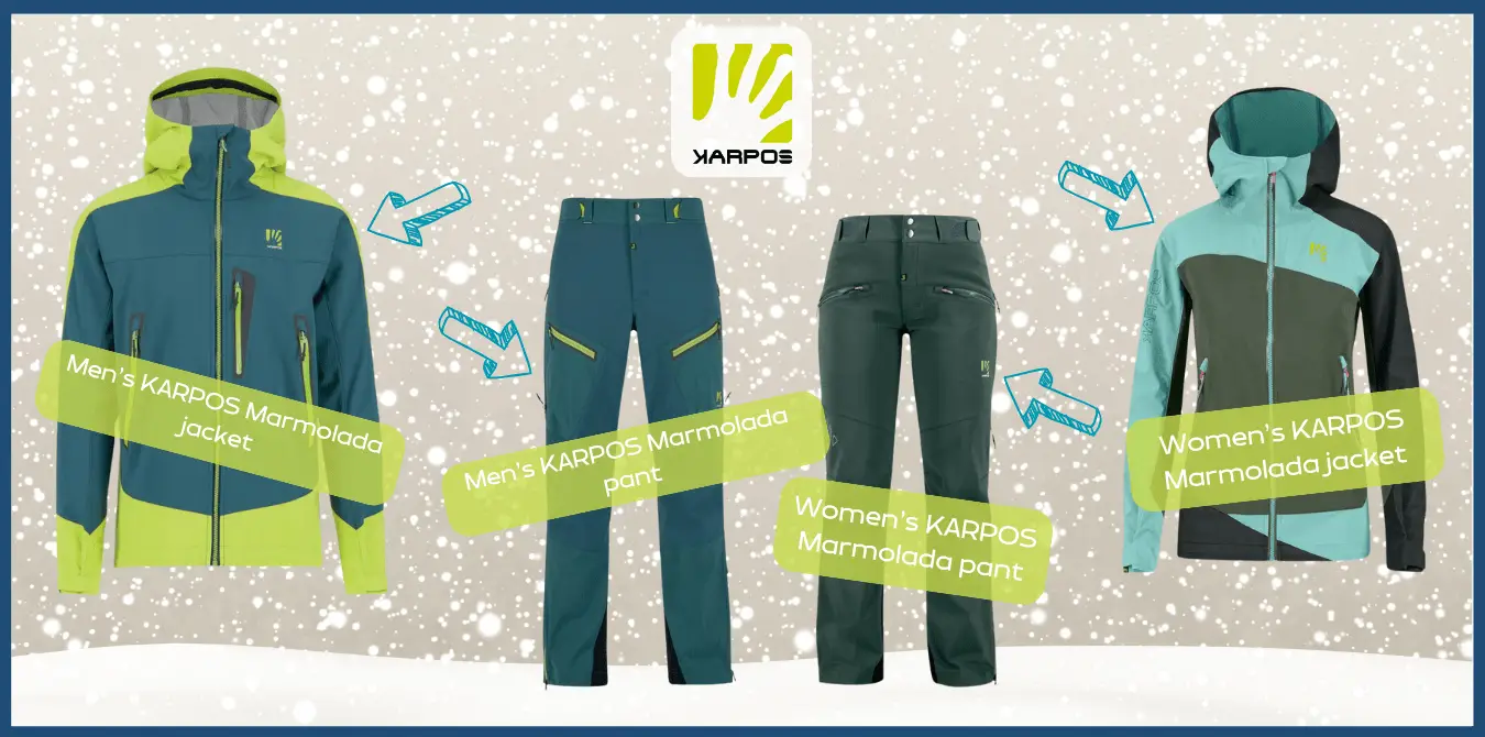 Gewinne ein Skitouren Outfit von Karpos, Skitourenbekleidung