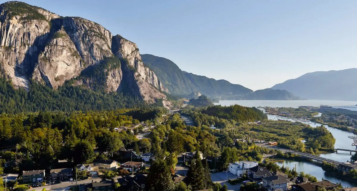 Die Stadt Squamish
