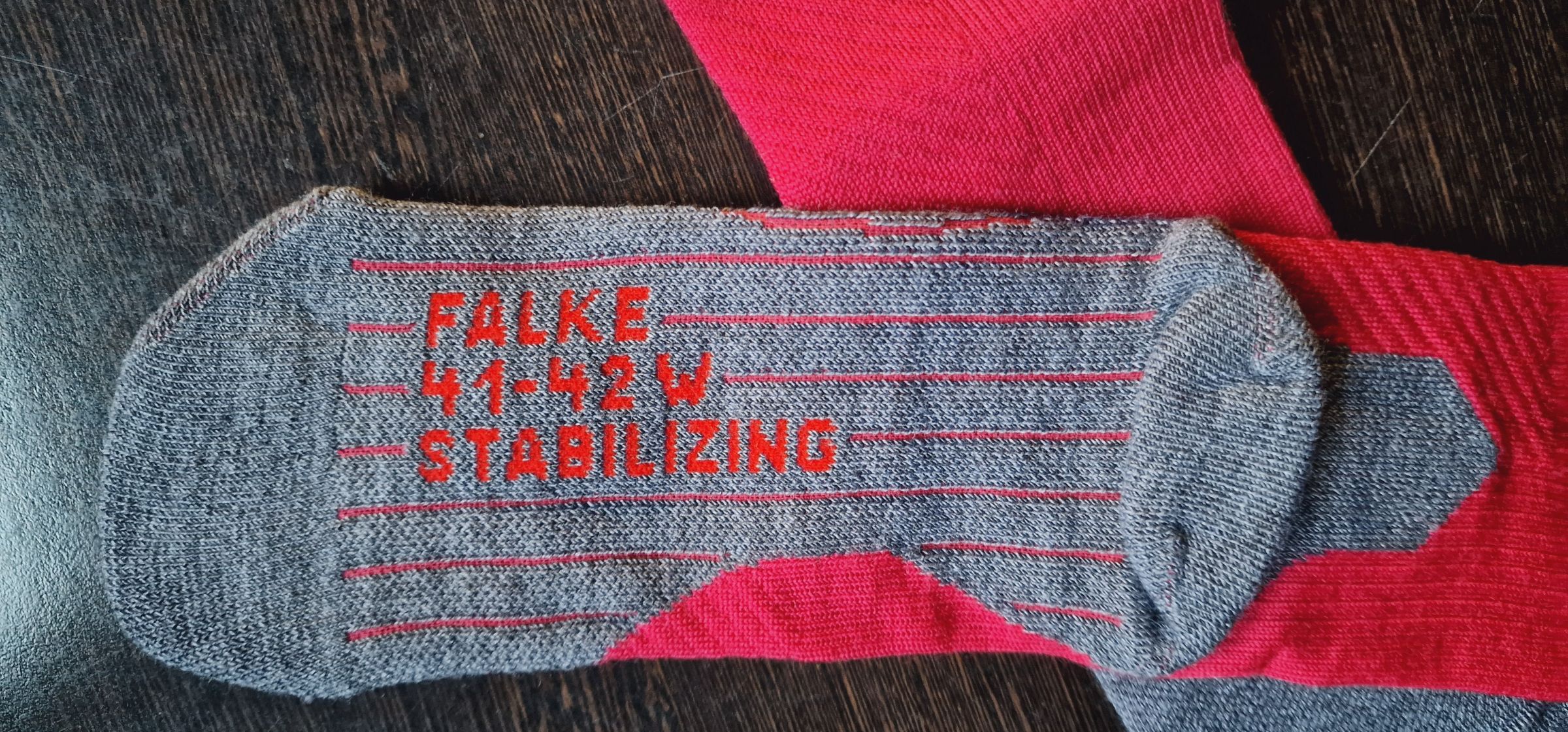 Auch die Sohle wurde verstärkt durch Stretch Anteil