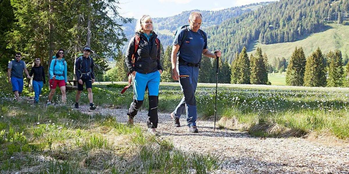 wandern, Naturpark Nagelfluhkette