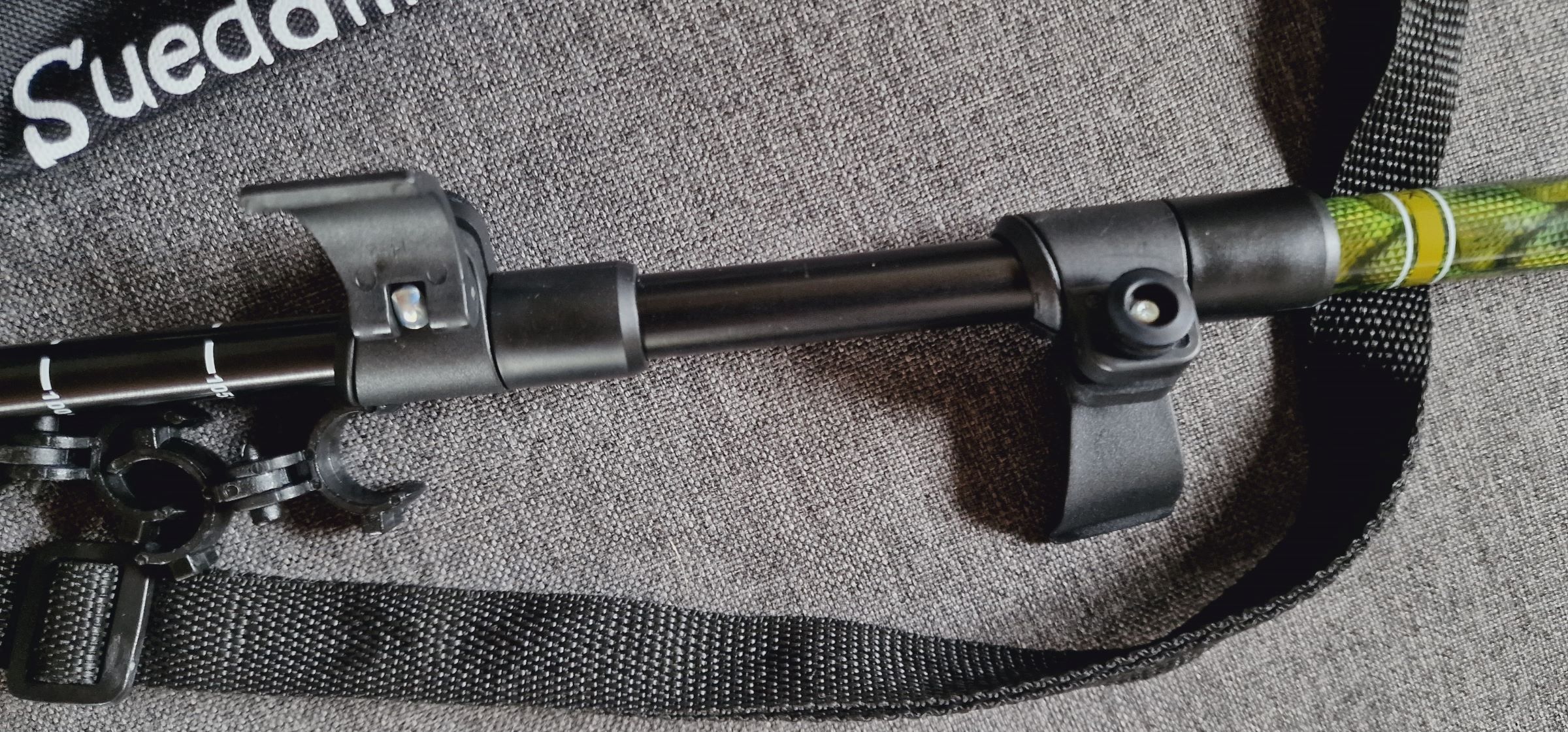Flip Lock System zum Verstellen der Länge