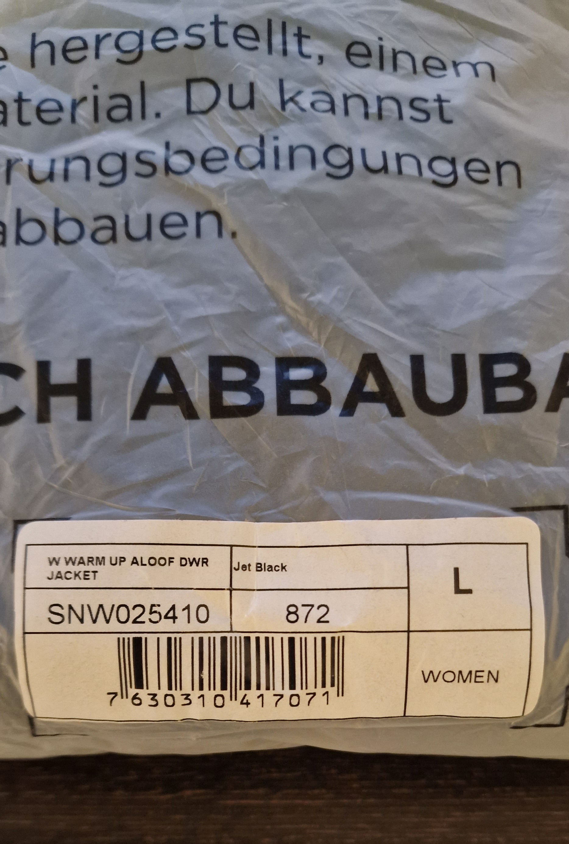 Biologisch abbaubar!