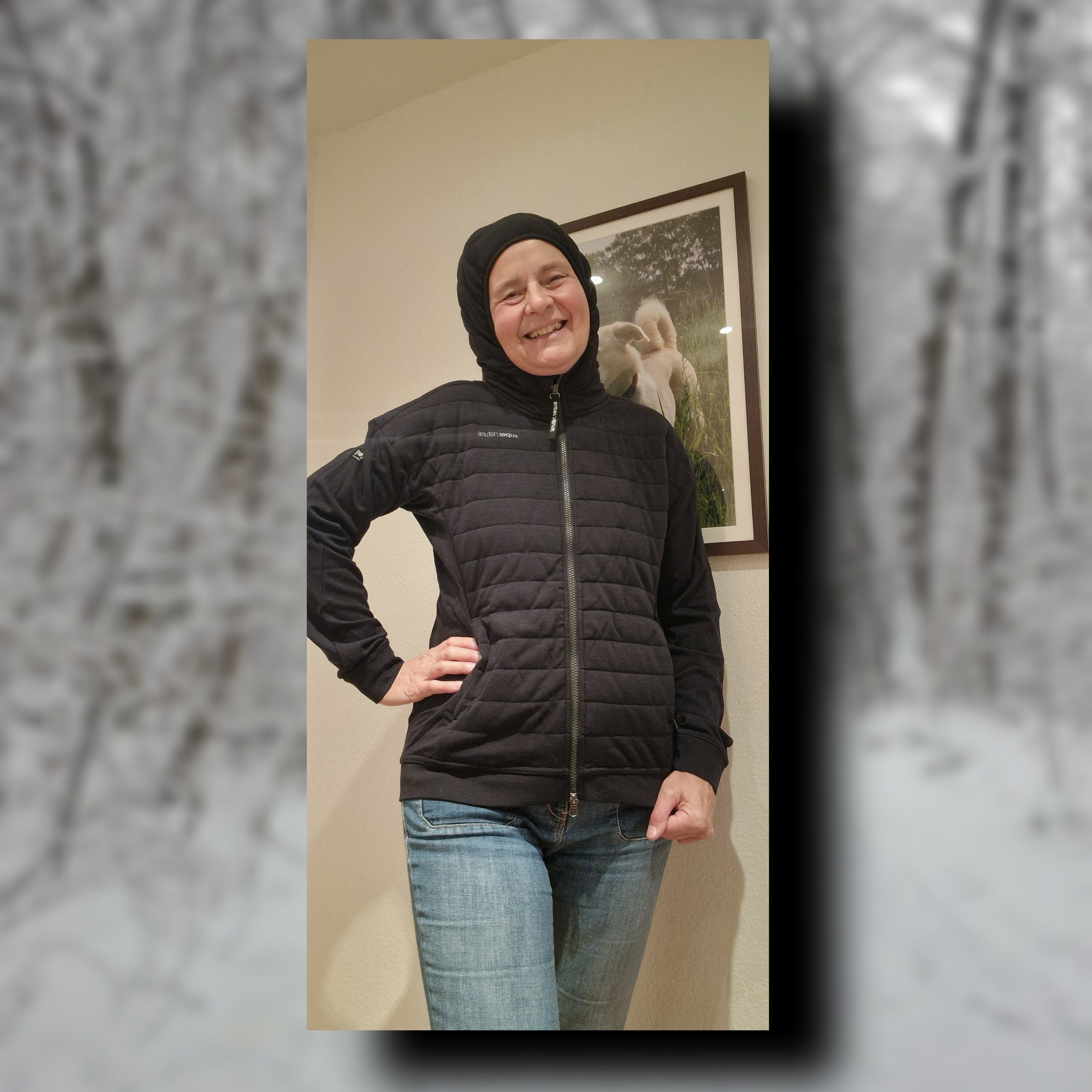 Die Jacke wird als Winterjacke für die Bewegung beschrieben. Das wollte ich natürlich auch bei winterlichen Temperaturen testen.