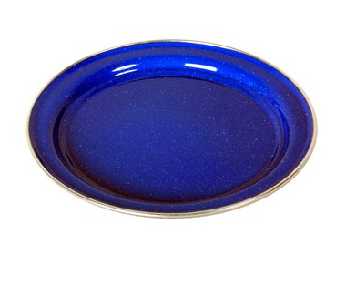 Farbe Blau flach