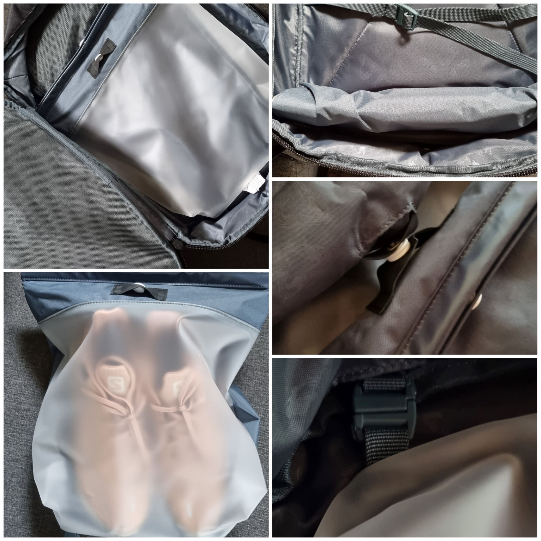 Praktische Rolltop Tasche