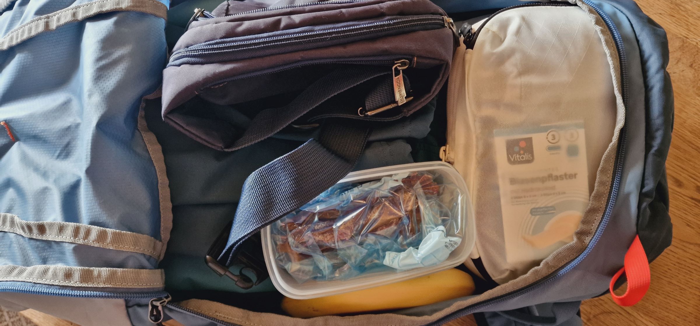 Ein Platz im Rucksack