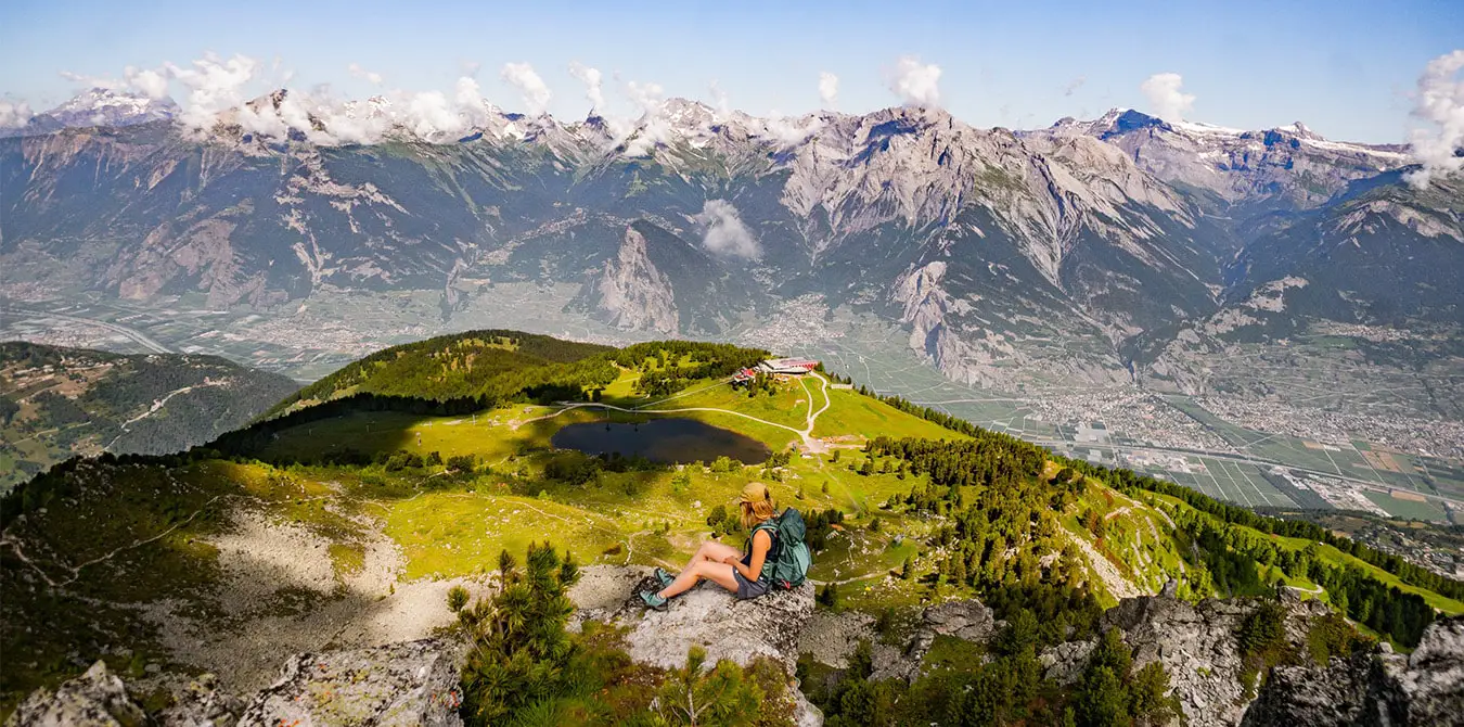 Weitwandertouren im Wallis