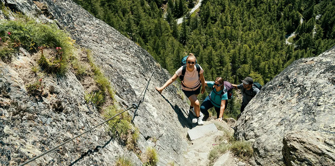 Weitwandertouren im Wallis