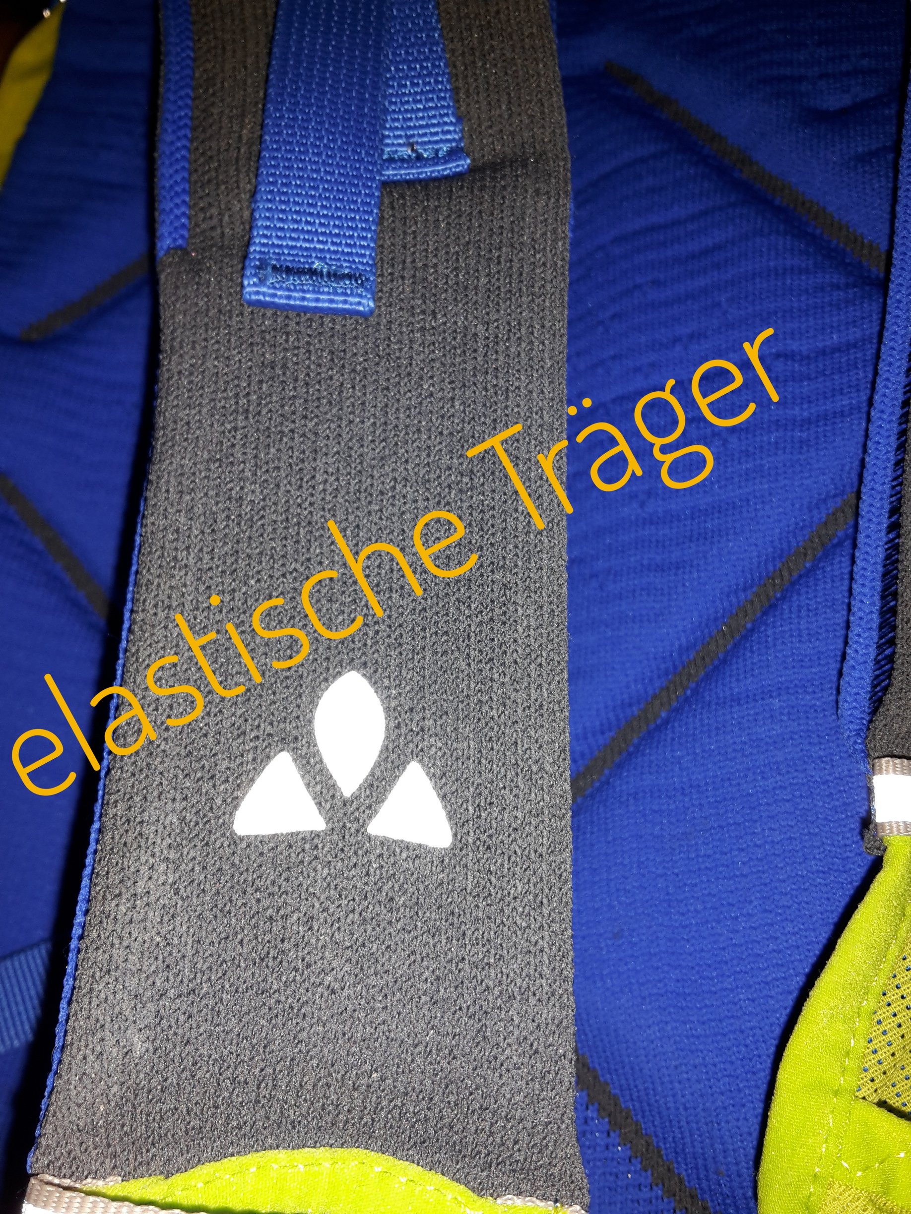 Elastische Träger im Schulterbereich
