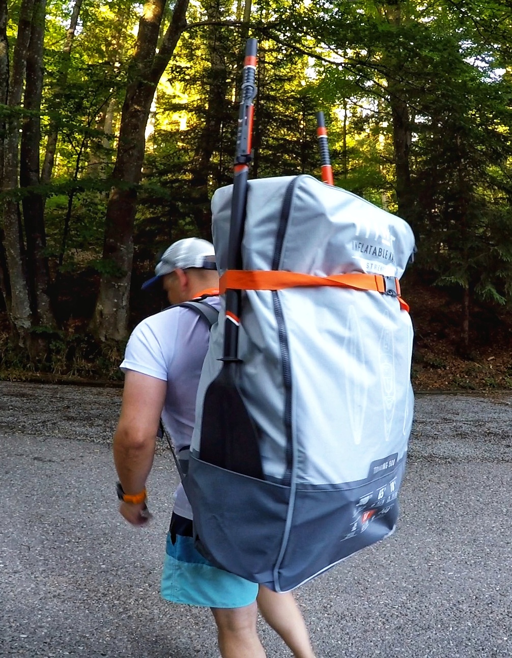 Kajak im Packsack 