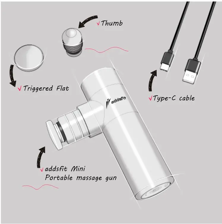 addsfit - Mini Massage Gun