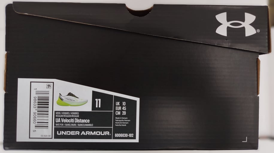 Under Armour Velociti Distance