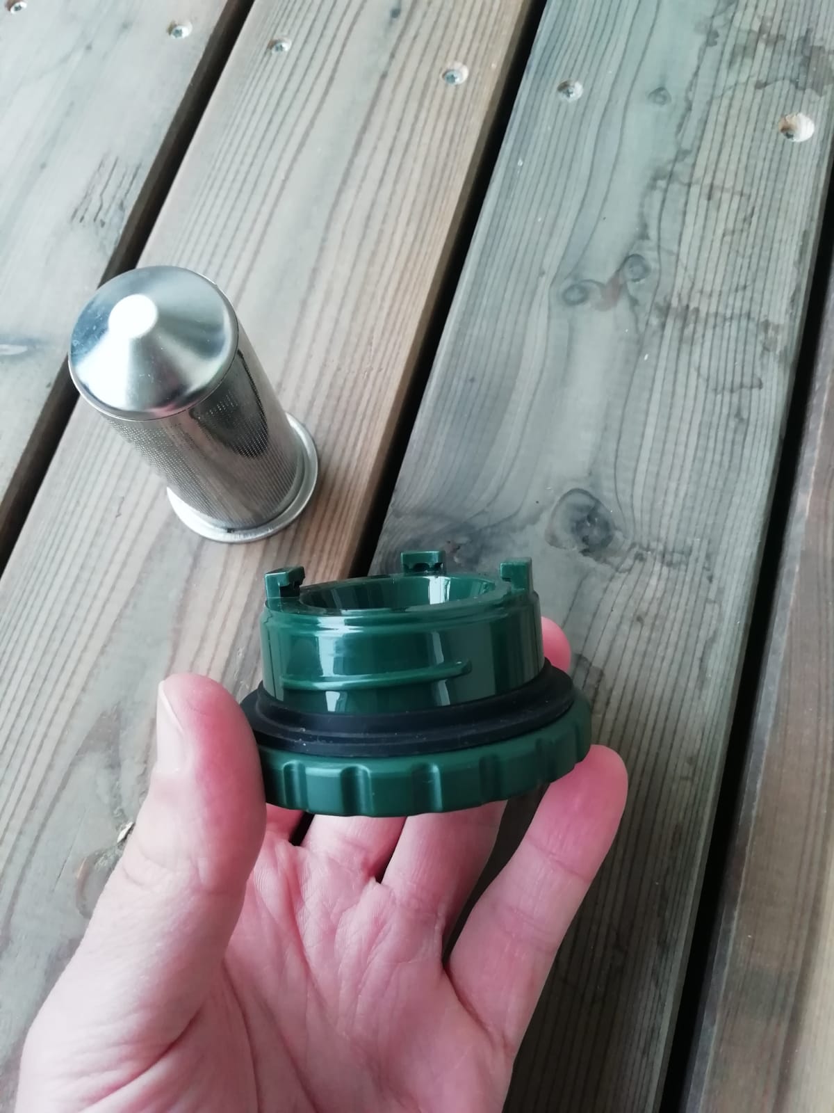 Gewinde mit Dichtung