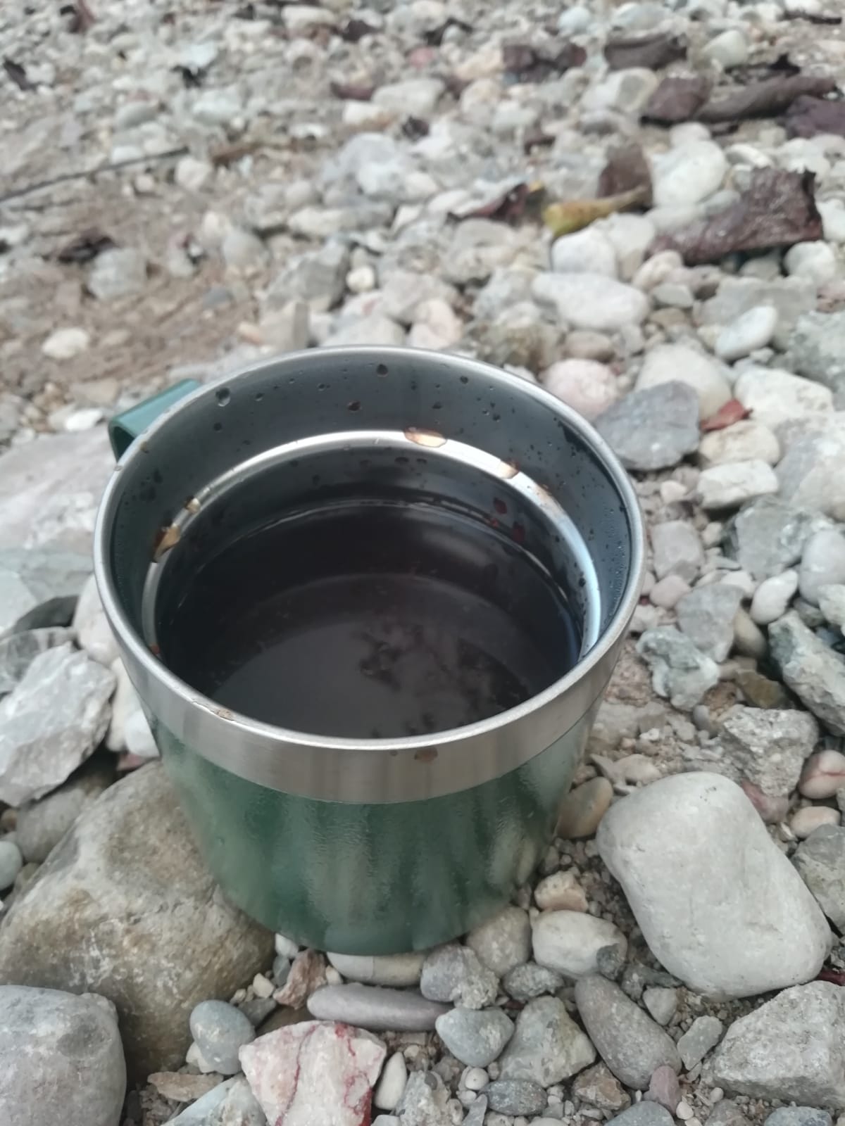 Füllmenge des im Video gebrautem Kaffee
