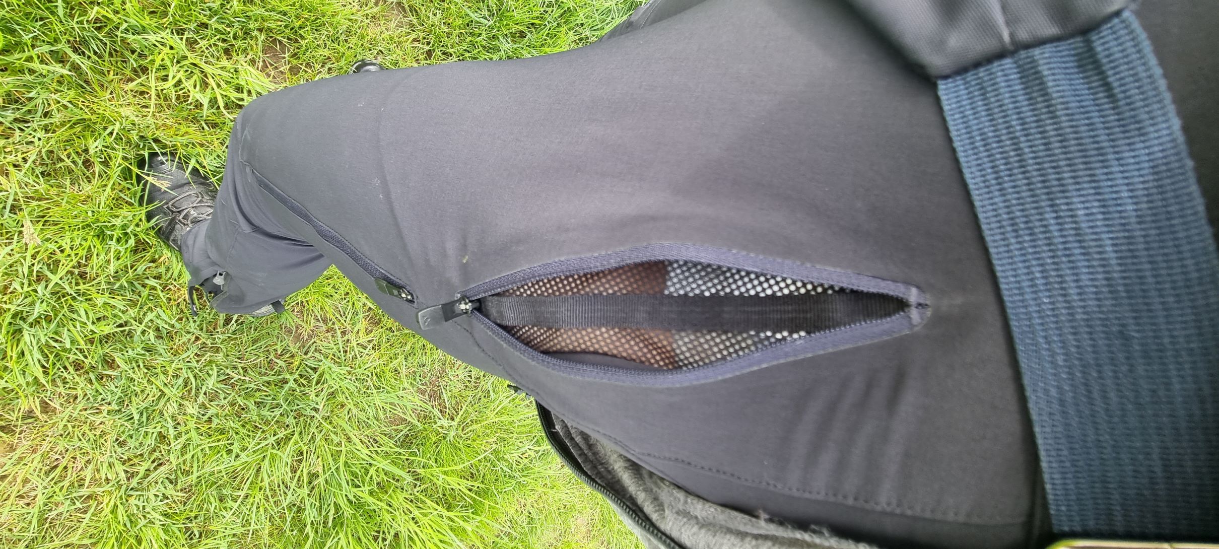 Auch durch das Netzfutter in den Taschen lässt sich die Hose gut belüften