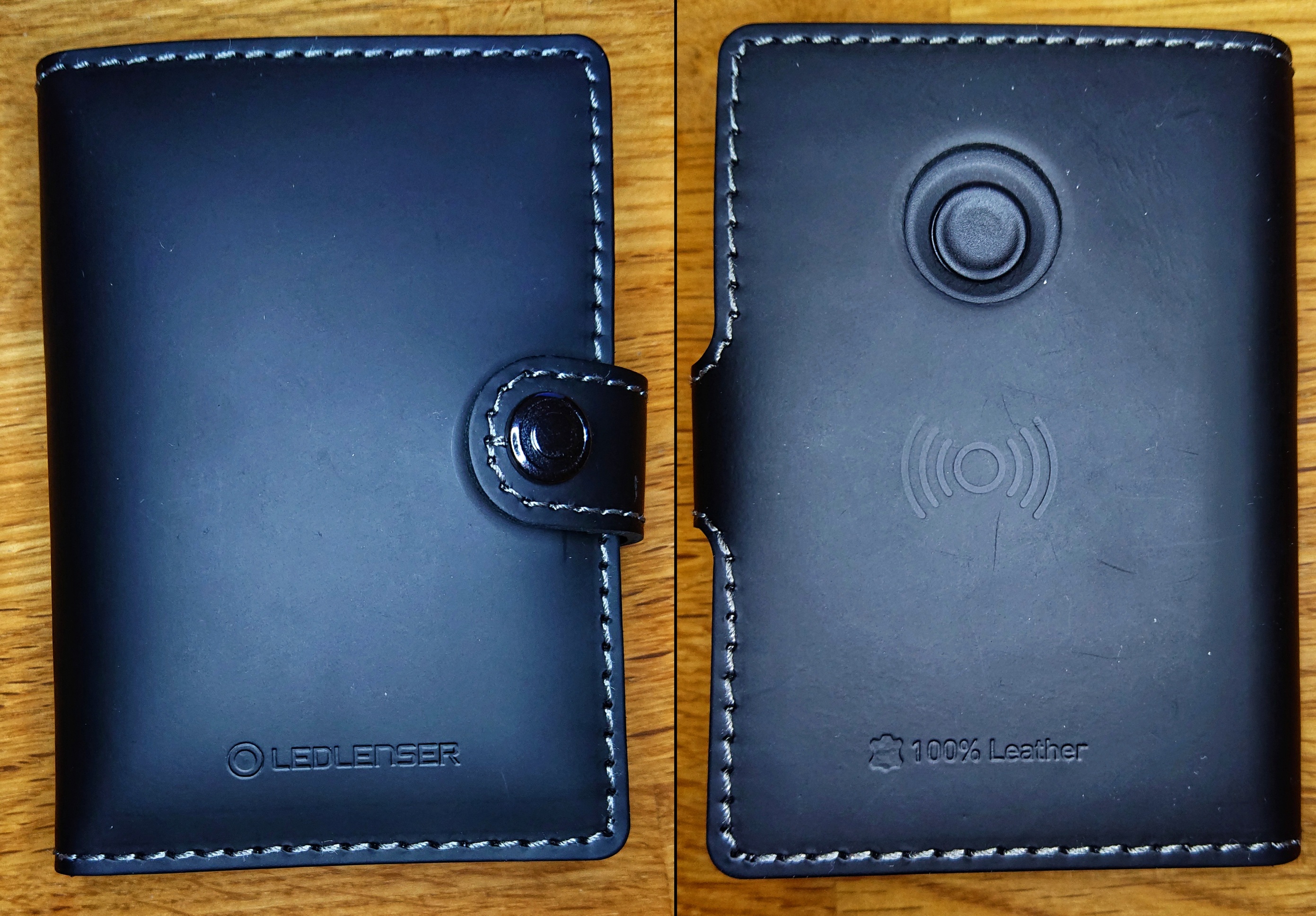 Vorder- und Rückseite des Wallet