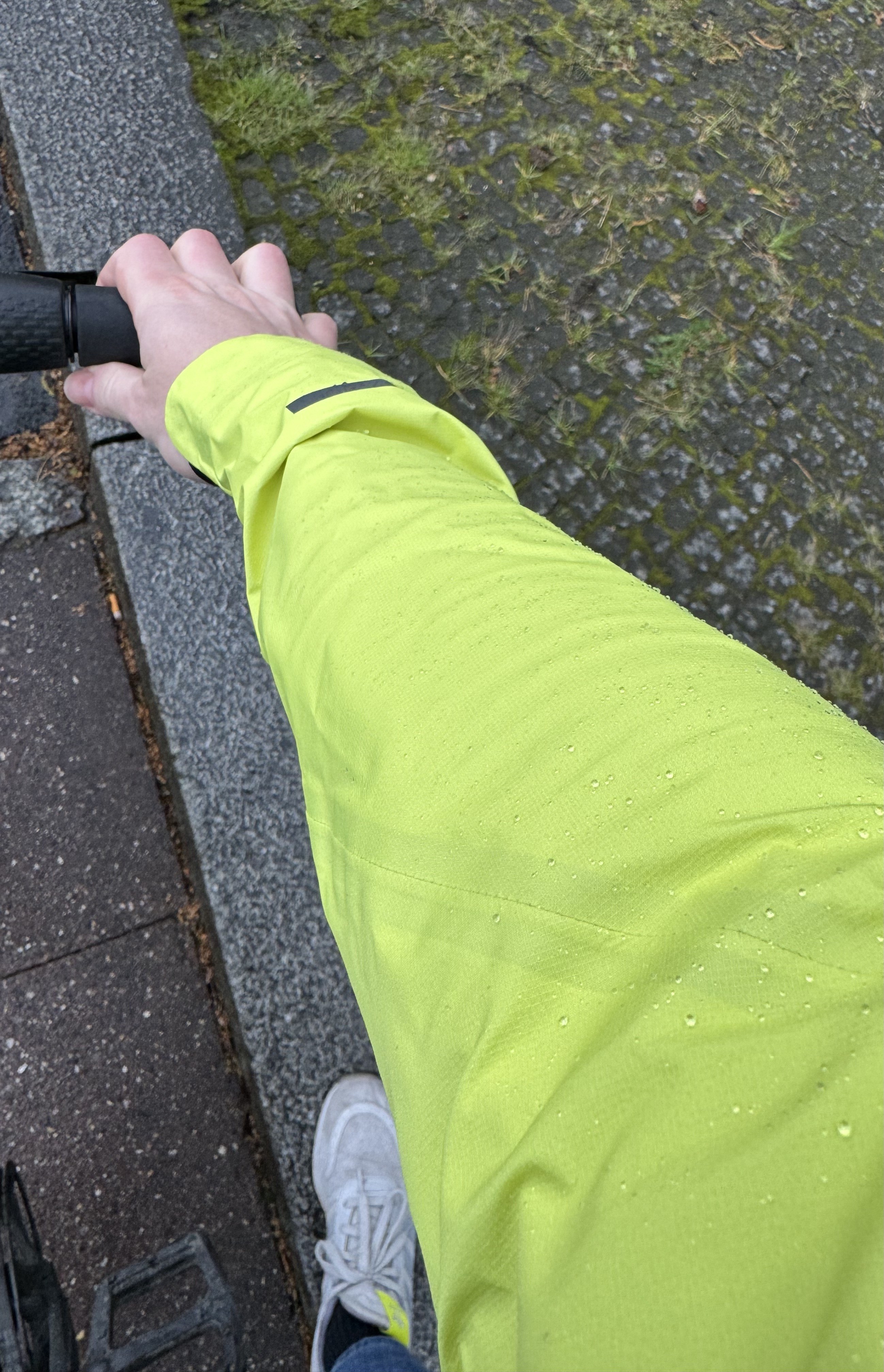 Wasser Ärmel auf demRad