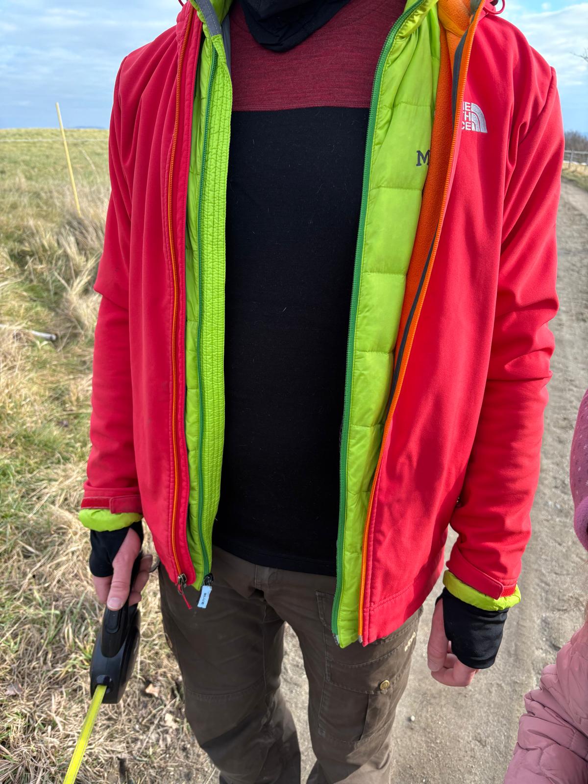Baselayer mit Daune und Softshell