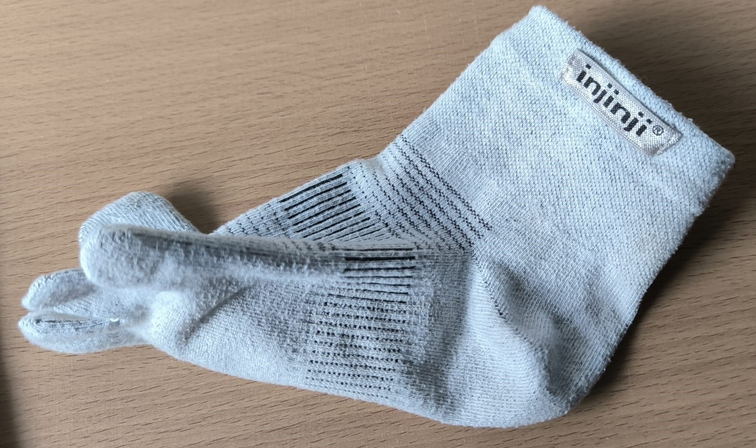 Socke von der Seite