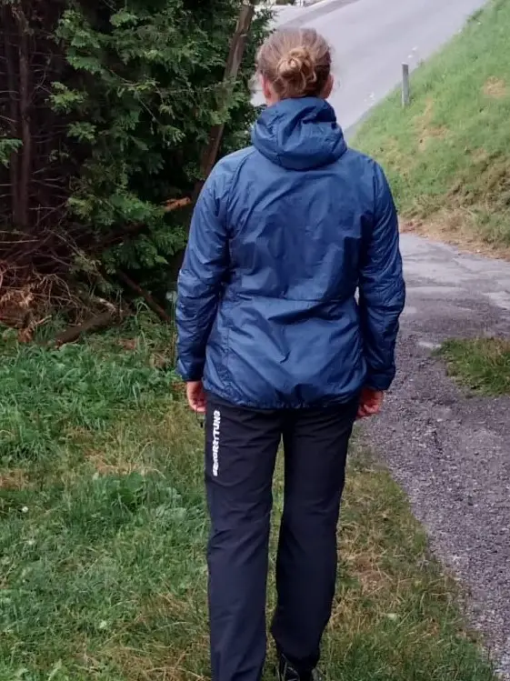 Jacke von hinten