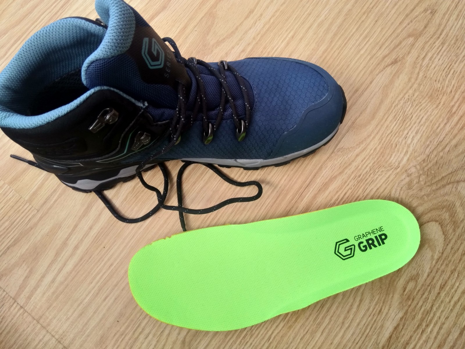 Schuh plus Innensohle