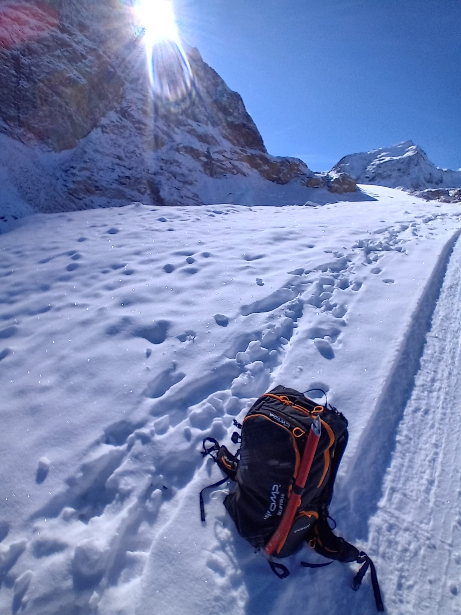 Rucksack von vorne