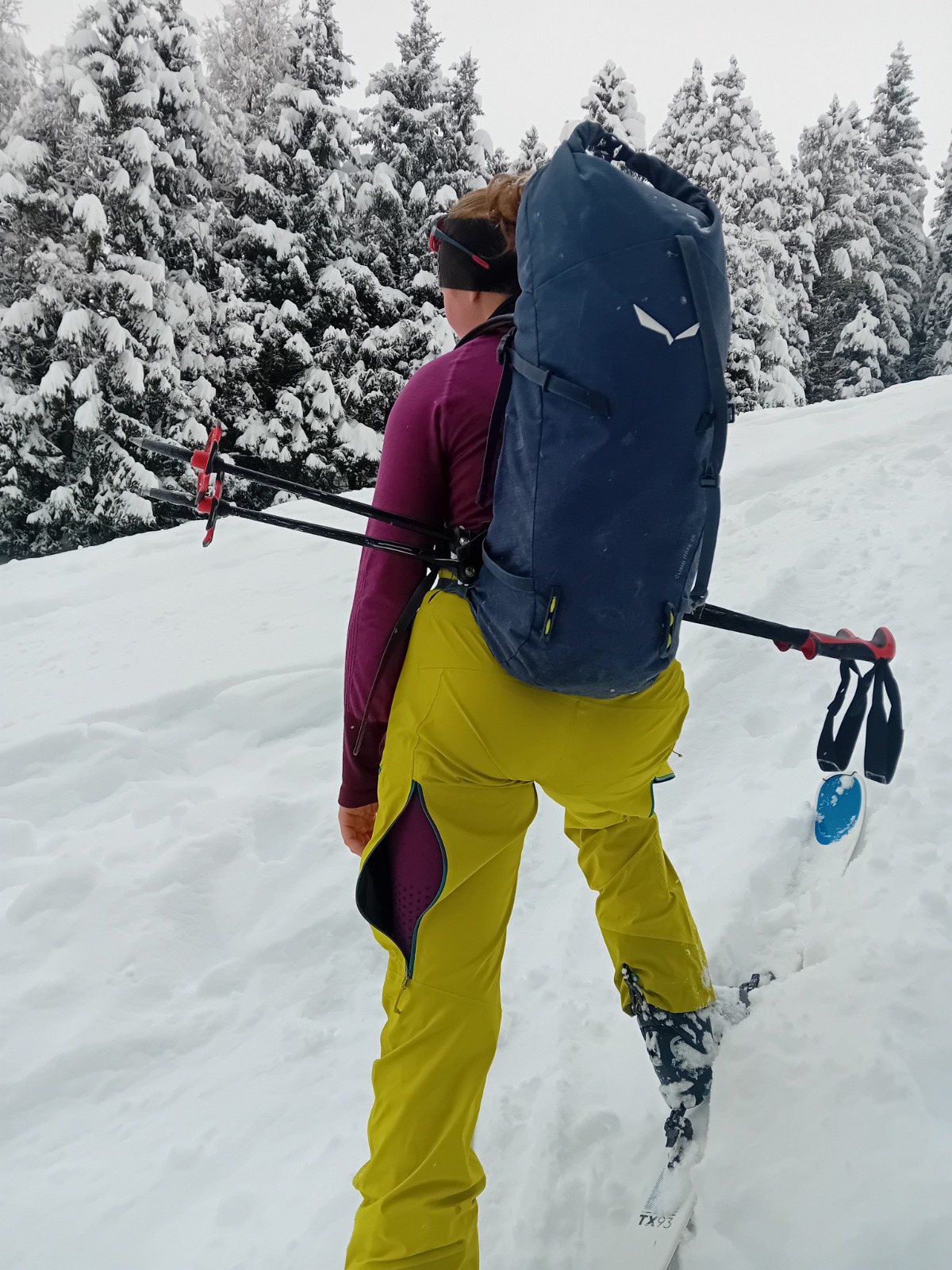 Unterwäsche beim Skitourengehen
