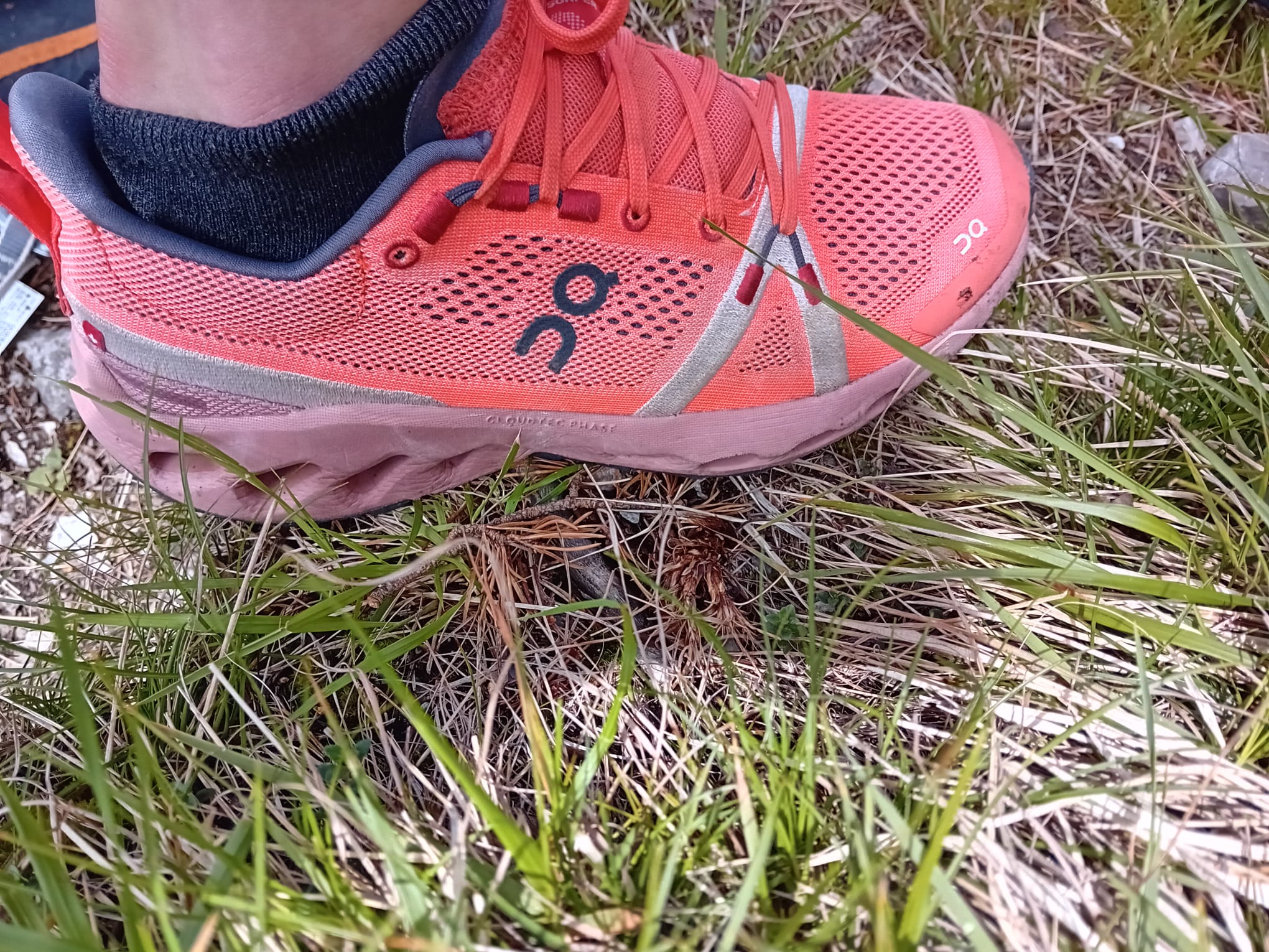 Schuh Außenseite