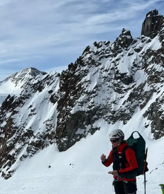 beim Skitourengehen
