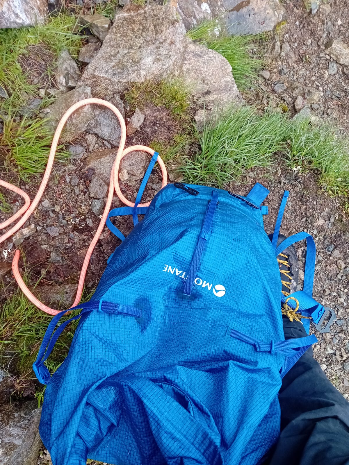 leichte durchdringung der Nässe