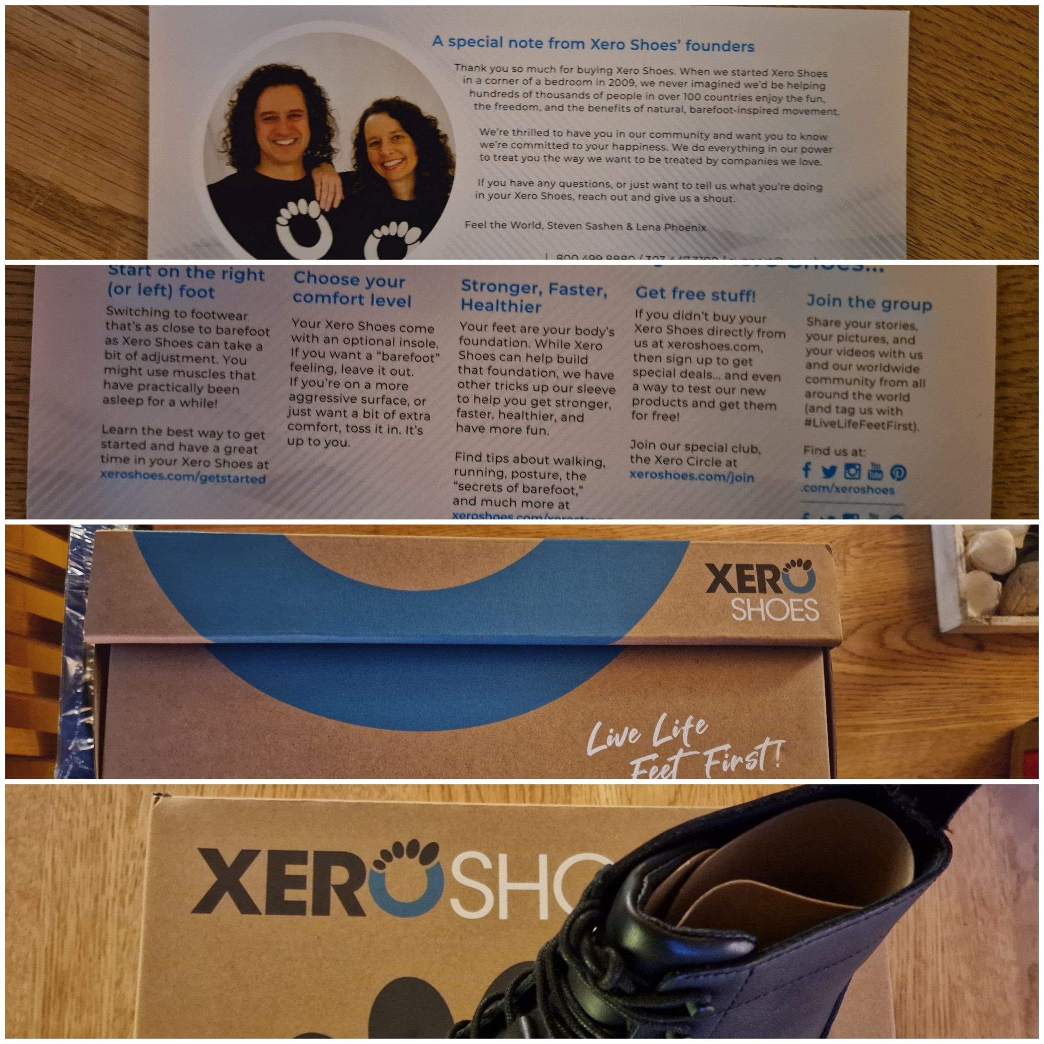 Xero Shoes stellt sich und sein Produkt ausführlich vor.