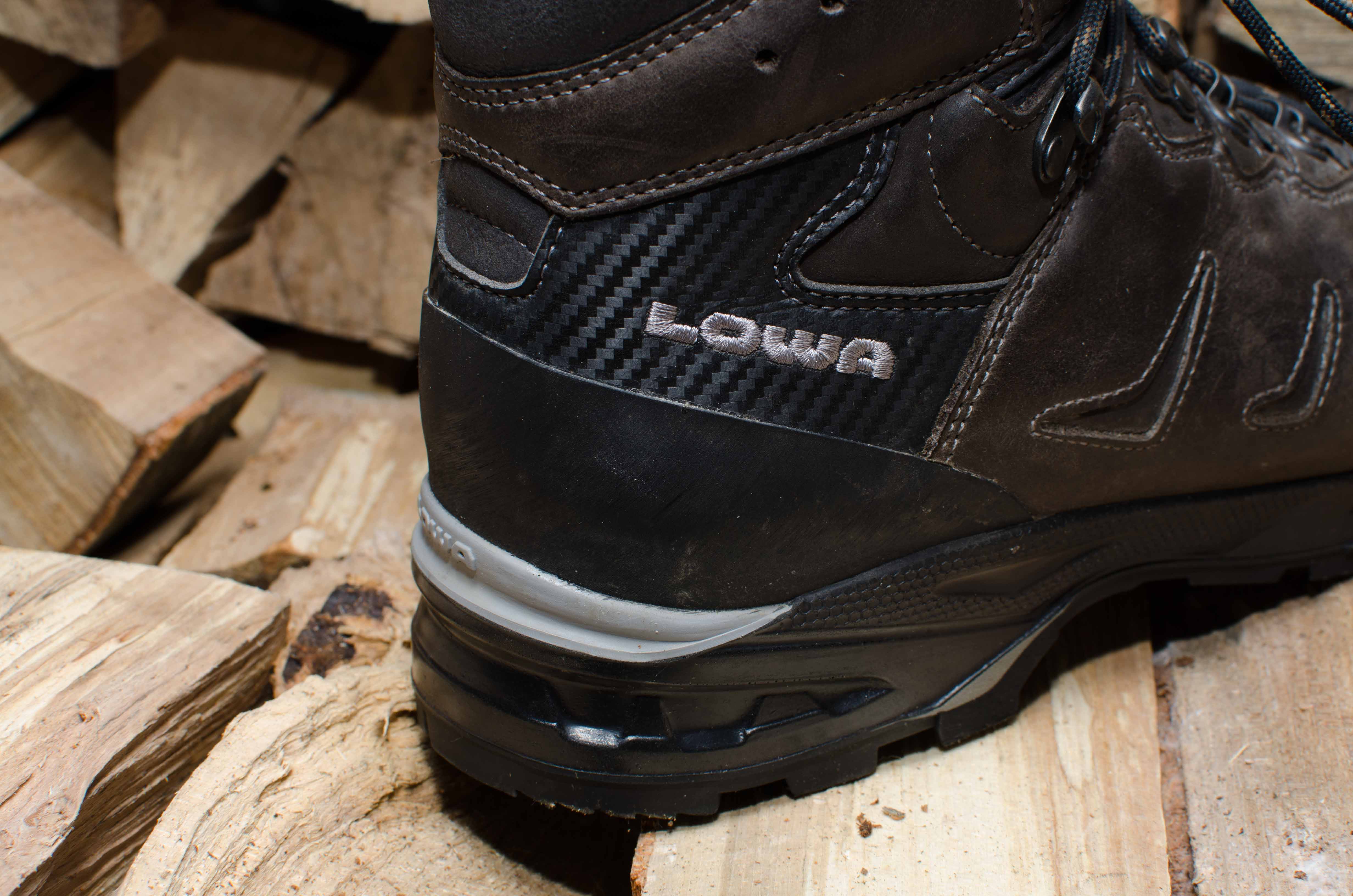 lowa camino ll - ferse geröllschutz