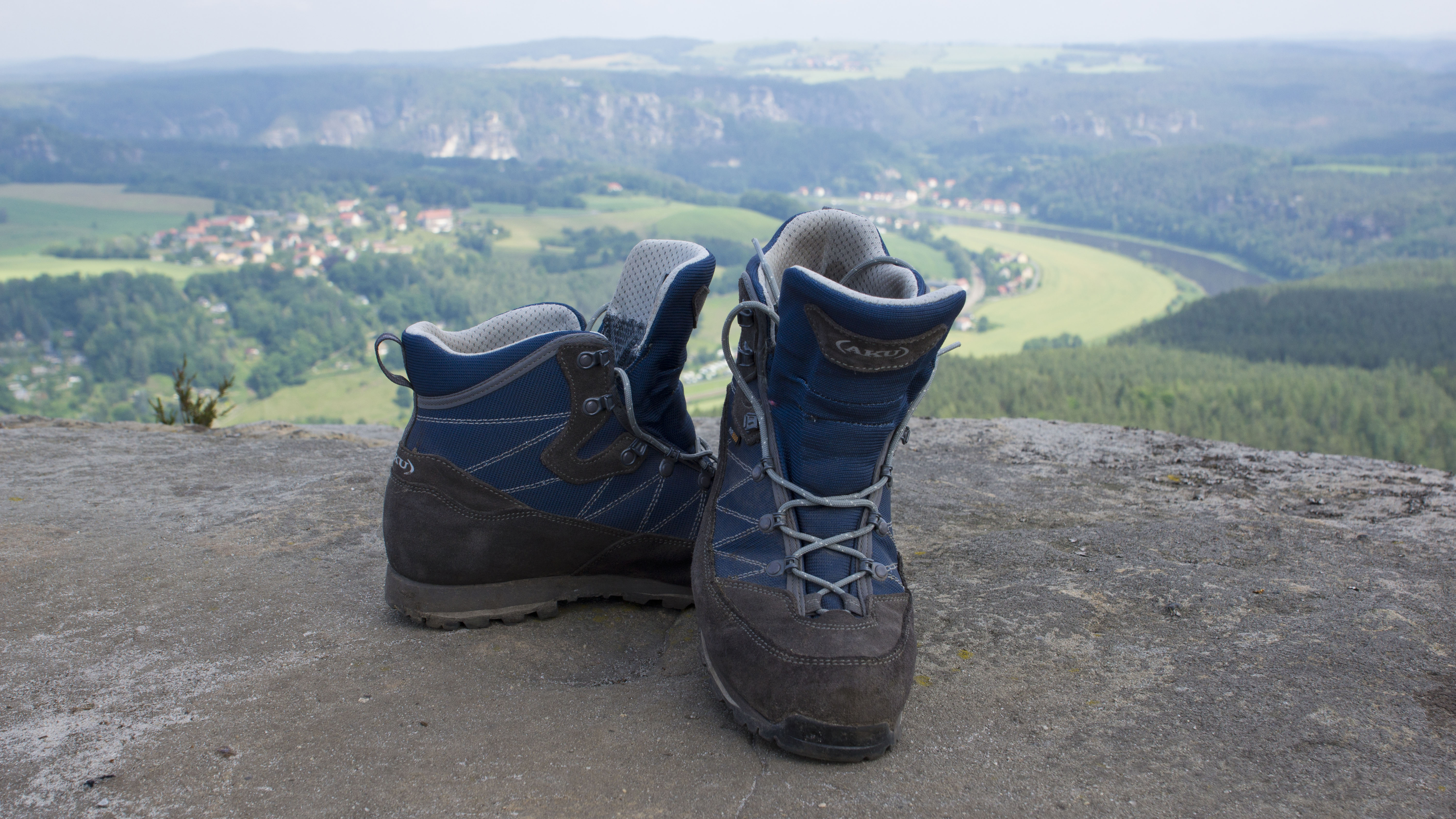 Die Schuhe in artgerechter Umgebung