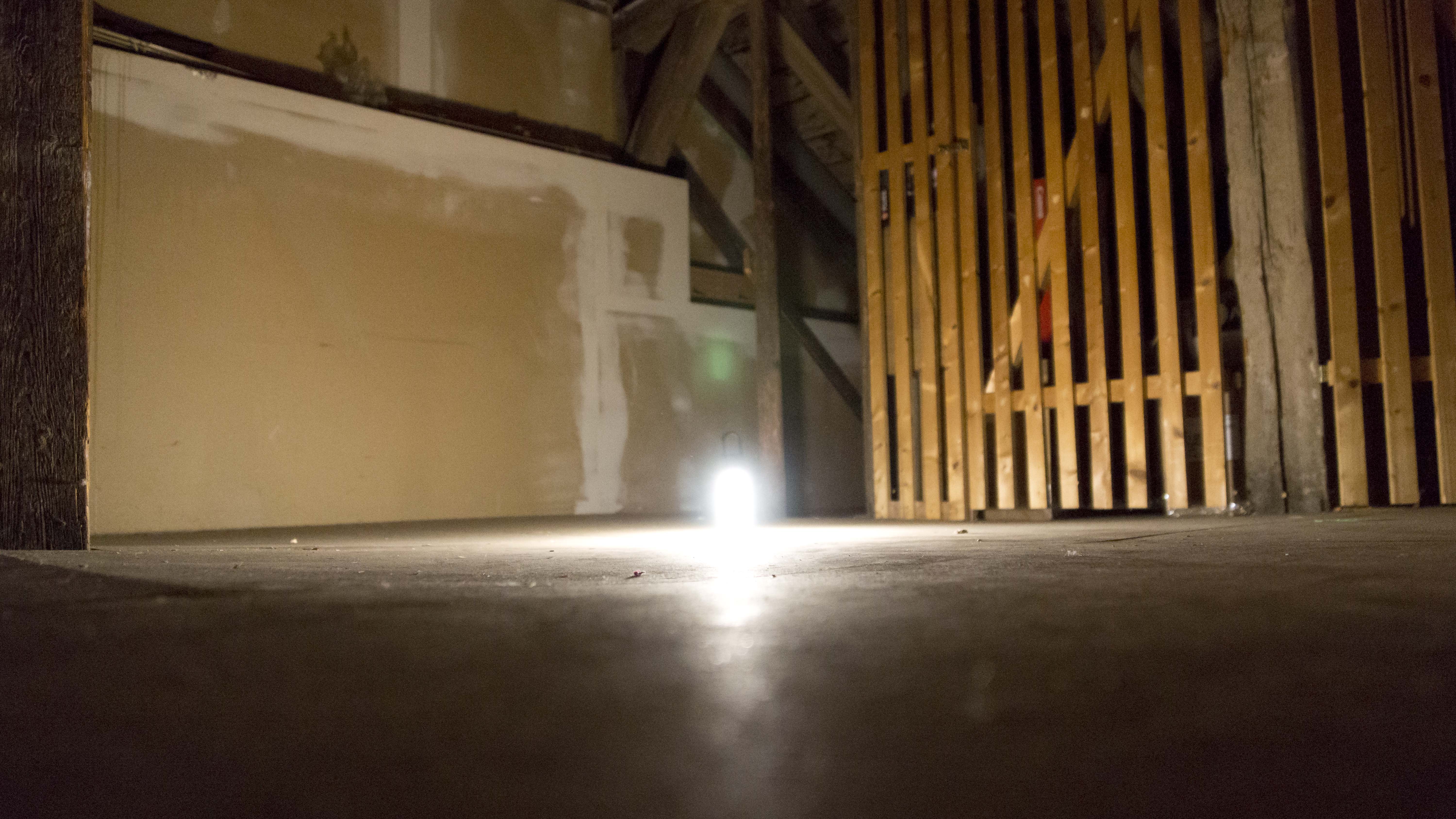 Weißes Licht statisch leuchtend mit 100%