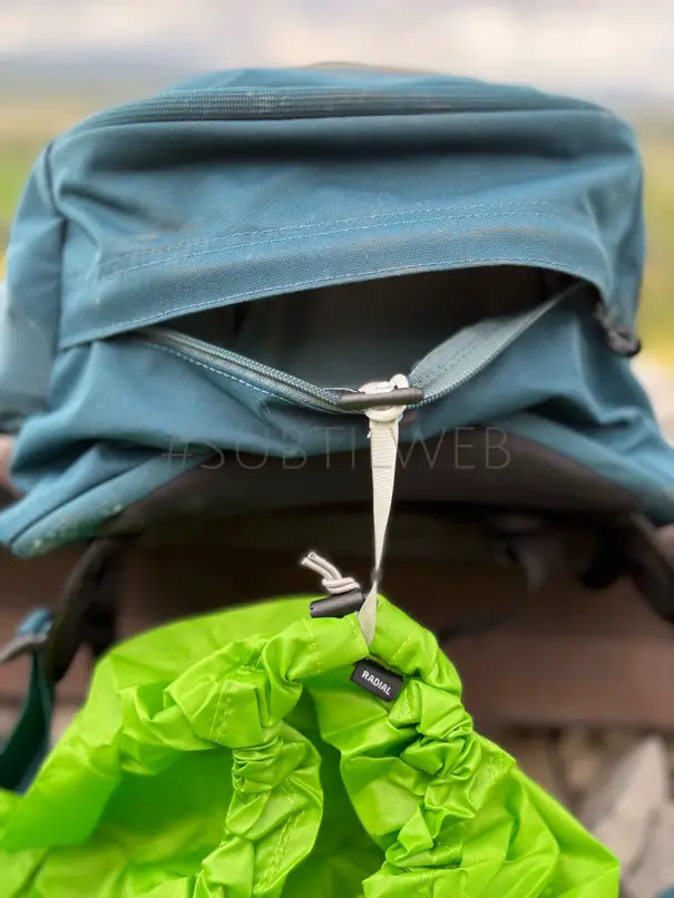 Tasche Regenüberzug 